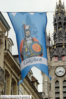 DOUAI (59) - Fêtes de Gayant 2006 : Le jardin extraordinaire de Monsieur Gayant / Fanion des fêtes de Gayant