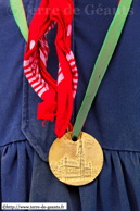 CANTIN (59) - Fête de la rhubarbe 2007 / La médaille de Pietje - Poepedroegers du Meyboom - BRUXELLES (B)