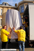 COMINES (COMINES/WARNETON) (B) - Fête des Marmousets 2007 / Le démontage de Margot la fileuse - LOOS-LEZ-LILLE (59)