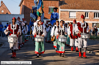 HONDEGHEM (59) - Baptême d'Aline et 1ère ronde de Géants 2007 / L’harmonie catholique/ Breughelgroep - NIEUWKERKE (59)