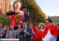 HONDEGHEM (59) - Baptême d'Aline et 1ère ronde de Géants 2007 / Rosalie la laitière - STEENVOORDE (59)