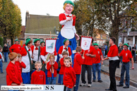 HONDEGHEM (59) - Baptême d'Aline et 1ère ronde de Géants 2007 / Miss Cantine et ses amis - NIEPPE (59)