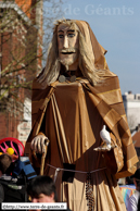 LILLE (59) - Carnaval de Wazemmes 2007 / Gordaine, GÃ©ante du Secours Catholique