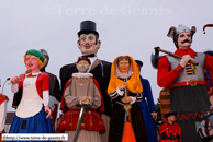 MONTIGNY-EN-OSTREVENT (59) - 40ème Automnales 2007 / Autour de Floris de Montmorency et Hélène de Melun les convives se regroupent