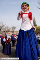 NIEPPE (59) - Baptême de Miss Cantine 2007 / Les premiers pas de danse de Miss Cantine