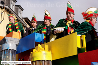 POPERINGE (B) - Keikoppen Carnavalstoet 2007 / Prinsenwagen - Orde van de Hommelknop