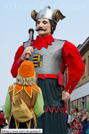 STEENVOORD (59) - Carnaval d'été 2007 / Jacobus et Jean Le Bûcheron, géants  - STEENVOORDE (59)