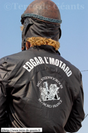STEENVOORDE (59) - Baptême d'Edgar l'motard 2007 / Edgar le motard (vue de dos)