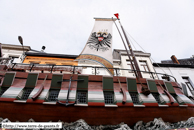 ATH (B) - Ducasse d'Ath (B) - Cortège (matin) 2008 / Le char de la Navigation au 16e siècle – ATH (B)