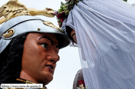 ATH (B) - Ducasse d'Ath (B) - Cortège (matin) 2008 / Le baiser de Monsieur Goliath et Madame Goliath – ATH (B)