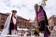 ATH (B) - Ducasse d'Ath (B) - Cortège (matin) 2008 / La danse de Monsieur Goliath et Madame Goliath – ATH (B)
