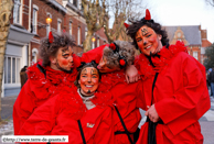 BAILLEUL (59) - Mardi-Gras (Cortège du dimanche) 2008 / Les démons du XV bailleulois - BAILLEUL (59)