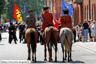 COMINES (COMINES-WARNETON) (B) - Fête des Marmousets 2008 / Les 3 notables à chevaux 