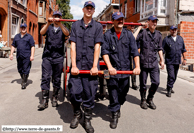 COMINES (COMINES-WARNETON) (B) - Fête des Marmousets 2008 / Les pompiers de Wervik et la pompe à bras 