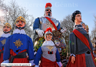 DUNKERQUE (Malo-les-bains) (59) - Avant-bande de Malo 2008 / Le Reuze, deux Gardes, Bout'je et la Reuzinne - DUNKERQUE (59)