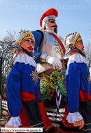 DUNKERQUE (Malo-les-bains) (59) - Avant-bande de Malo 2008 / Le Reuze protégé par ses Gardes - DUNKERQUE (59)