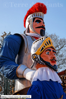 DUNKERQUE (Malo-les-bains) (59) - Avant-bande de Malo 2008 / Un Garde et le Reuze - DUNKERQUE (59)