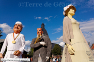 LEZENNES (59) - Fête de la Pierre 2008 / Honoré, Maître Craquelin - NEUVILLE-EN-FERRAIN (59), Boris 1er - LILLE-FIVES (59) et Madame Bintje - HONDSCHOOTE (59)