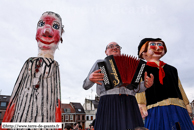 LILLE - Carnaval de Wazemmes 2008 / Irène - STEENWERCK (59), Cordéoneux - Quartier de Wazemmes - LILLE (59) et P'tit D'siré - LILLE (59)