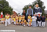 PAPIGNIES (LESSINES) (B) - Kermesse 2008 / Le P'tit Bouchie, Le Pirate, Roc du Cayeu et Monsieur Du Cordant – LESSINES (B), Atlas – BONSECOURS (PERUWELZ) (B) et leurs porteurs
