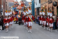 POPERINGE (B) - Keikoppen Carnavalstoet 2008 / Koninklijk Harmonie Volle Fors Goedemoar - LEDE (B)