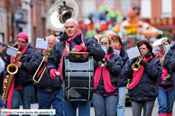 POPERINGE (B) - Keikoppen Carnavalstoet 2008 / De roze panters - OOSTERHOUT (NL)