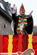 POPERINGE (B) - Keikoppen Carnavalstoet 2008 / Prins Xavier I en Prinsenwagen Orde van de Hommelknop - POPERINGE (B)