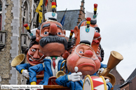 POPERINGE (B) - Keikoppen Carnavalstoet 2008 / Koninklijk Harmonie Volle Fors Goedemoar - LEDE (B)