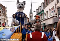 TOURCOING - Tourcoing - Week-end Géant 2008 / Le jeu du drapeau du porte-drapeau du Caou - MERVILLE (59)