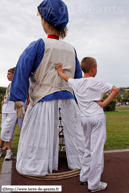 ATH (B) - Ducasse - Lundi de Ducasse 2009 / L'Esplanade - Les mini-Géants - Pelot et Pelette - MAFFLES (ATH) (B)