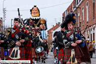 BAILLEUL (59) - Mardi-Gras (Cortège du dimanche) 2009 / Les Ecossais du Hawick Pipe Band – HAWICK (GB)