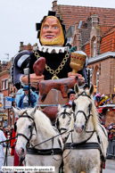 BAILLEUL (59) - Mardi-Gras (Cortège du dimanche) 2009 / Le Géant Gargantua et son équipage - BAILLEUL (59)