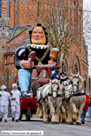 BAILLEUL (59) - Mardi-Gras (Cortège du dimanche) 2009 / Le Géant Gargantua et son équipage - BAILLEUL (59)
