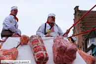 BAILLEUL (59) - Mardi-Gras (Cortège du dimanche) 2009 / Boucherie Delicatessen (A la quête du gras)