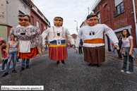 HALLUIN (59) - Fête des Tisserands 2009 / Pierewiet, Pierewat et Pompernelleke - ZULTE-MACHELEN (B) 