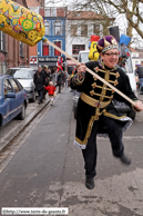 LILLE - Carnaval de Wazemmes 2009 / Claude Vadasz, Président de l'association Culture et Flonflons et organisateur du Carnaval de Wazemmes