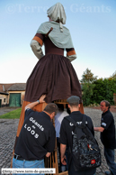 LOOS - Nouvelle tenue des porteurs loossois 2009 / Quand on s'essaie au portage de Géants