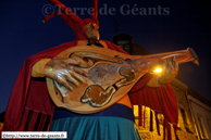 STEENWERCK (59) - 4ème Parade Nocturne de Géants 2009 / Sylvestre le ménestrel –SAINT-SYLVESTRE-CAPPEL (59)