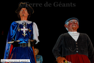 STEENWERCK (59) - 4ème Parade Nocturne de Géants 2009 / Thomas le mousquetaire – ZUYTPEENE (59) et Jérôme le meunier - BOESCHEPE (59)