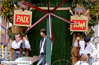 ATH (B) - Ducasse d'Ath 2010 - Cortège du dimanche (matin) / Le char de l'Agriculture - ATH (B)