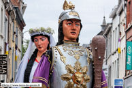 ATH (B) - Ducasse d'Ath 2010 - Cortège du dimanche (matin) / Monsieur Goliath et Madame Goliath – ATH (B)