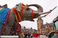 BAILLEUL (59) - Mardi-Gras (Cortège du dimanche) 2010 / Comité des fêtes d'Outersteene et l'Elephant - BAILLEUL (59)