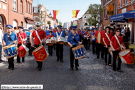 LE BIZET (COMINES-WARNETON) (B) - Fête de la brique 2010 / Les Trompettes Carvinoises - CARVIN (62) et la Batterie- Fanfare de Lambersart - LAMBERSART (59)