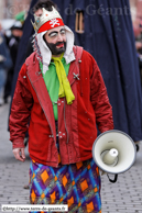 LILLE - Carnaval de Wazemmes 2010 / Le Maitre de cérémonie, Claude Vadasz (Président de l'association Culture et Flonflons)