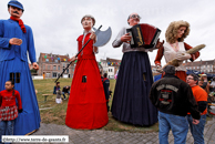 LILLE - Carnaval de Wazemmes 2010 / Pierre de Geyter - Fives, Jeanne Maillotte et Cordeoneux - LILLE (59) et Epona - VILENEUVE D'ASCQ (59)