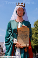 SECLIN (59) - Fête des Harengs 2010 - Le cortège historique / Marguerite de Flandre - SECLIN (59)
