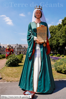 SECLIN (59) - Fête des Harengs 2010 - Le cortège historique / Marguerite de Flandre - SECLIN (59)