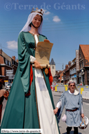 SECLIN (59) - Fête des Harengs 2010 - Le cortège historique / Marguerite de Flandre - SECLIN (59)