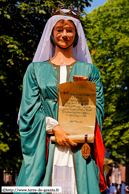 SECLIN (59) - Fête des Harengs 2010 - Le cortège historique / Marguerite de Flandre - SECLIN (59)