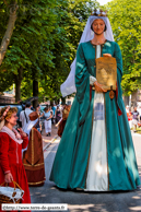 SECLIN (59) - Fête des Harengs 2010 - Le cortège historique / Marguerite de Flandre - SECLIN (59)